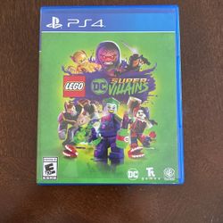 Lego Dc Super Villains Ps4