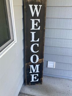 Farmhouse wooden sign