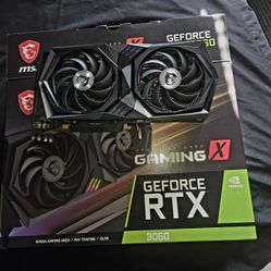 MSI RTX 3060 12GB GAMING X