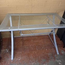 Glass Desk