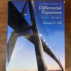 Differential Equations 5th Addition Text Book