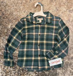 Cat & Jack Button Up Flannel 