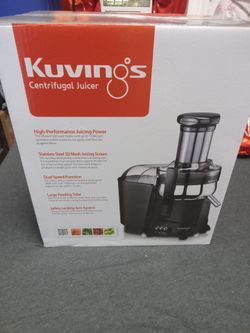 Kuvings Centrifugal Juicer Brand new $75 Firm