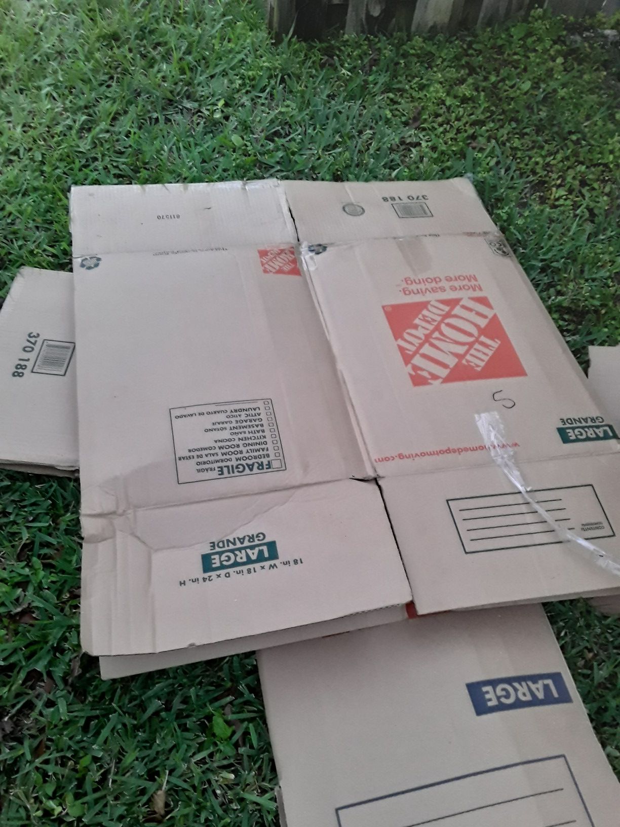 Free moving boxes. Located in East Boynton Beach