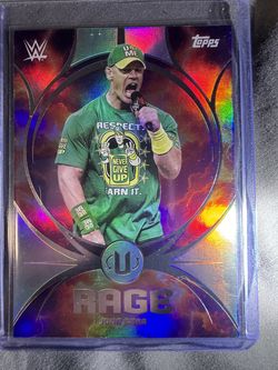 Topps Rage John Cena Insert