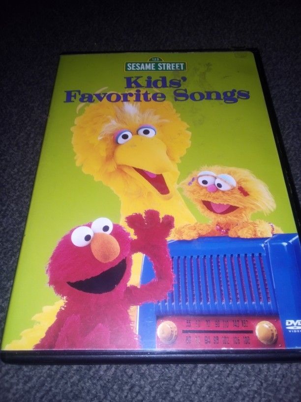 Pre-owned DVD Sesame Street "Kids Favorite Songs" Great Condition