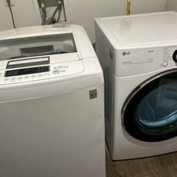 LG Washer And Dryer 