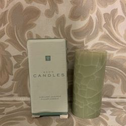 Avon Juniper Pillar Candle 