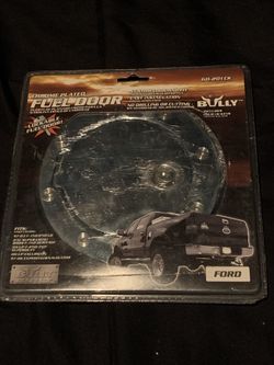 BRAND NEW!!!CHROME PLATED LOCKING FUEL DOOR