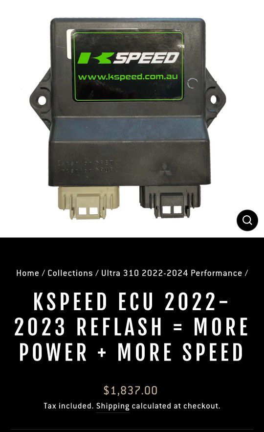 2022-23 Kspeed Stage 1 Ecu & Tune