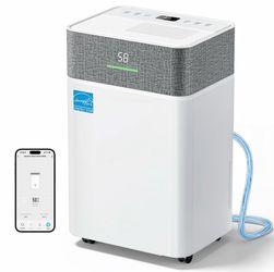 Brand New- 50-Pint Smart Dehumidifier