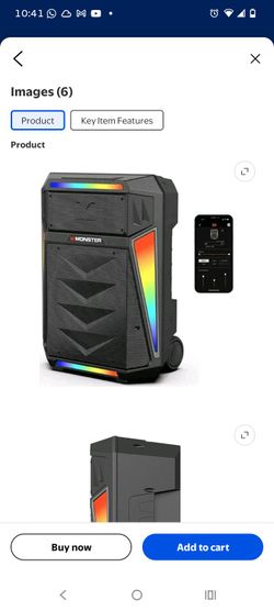 Monster Z6 All-in-One PA Bluetooth Speaker System