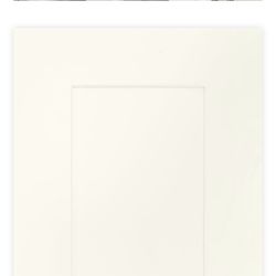 Tribeca shaker kitchen cabinets in cloud white