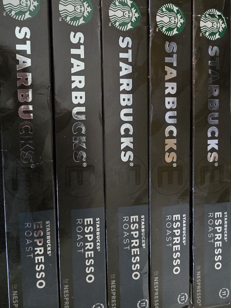 40 Nespresso Pods 2.1oz Capsules Dark Roast