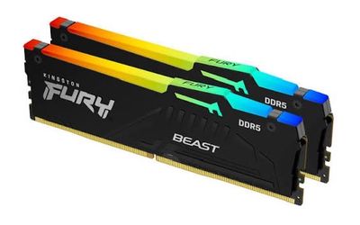 Kingston FURY Beast RGB 64GB 6000MHZ Amd Expo/Intel XMP