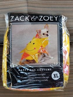 Dog costume sunshine sun xl