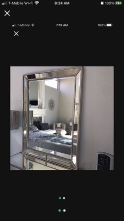 Z Gallerie Ava mirror - Large