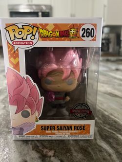 Funko Pop! Dragon Ball Super: Super Saiyan Rosé Goku Black #260 (Special Edition)