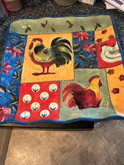 Susan Wingets certified international platter