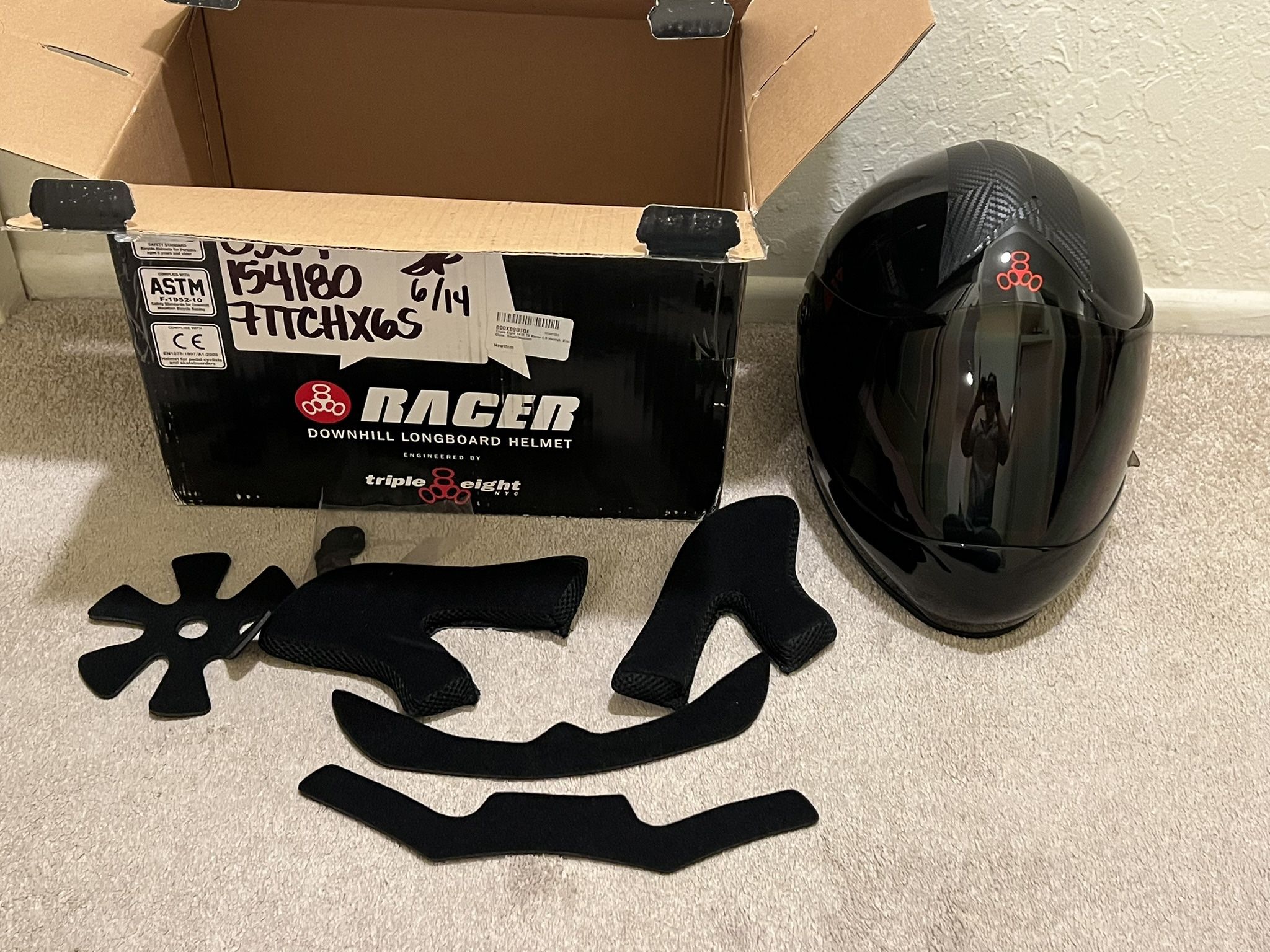 Triple TSG Racing Helmet