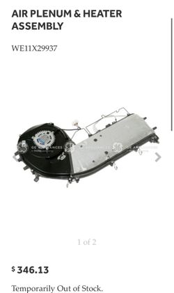 GE Drying Fan Motor Assembly