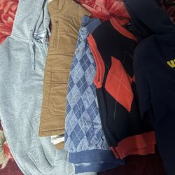 5 clothing peices