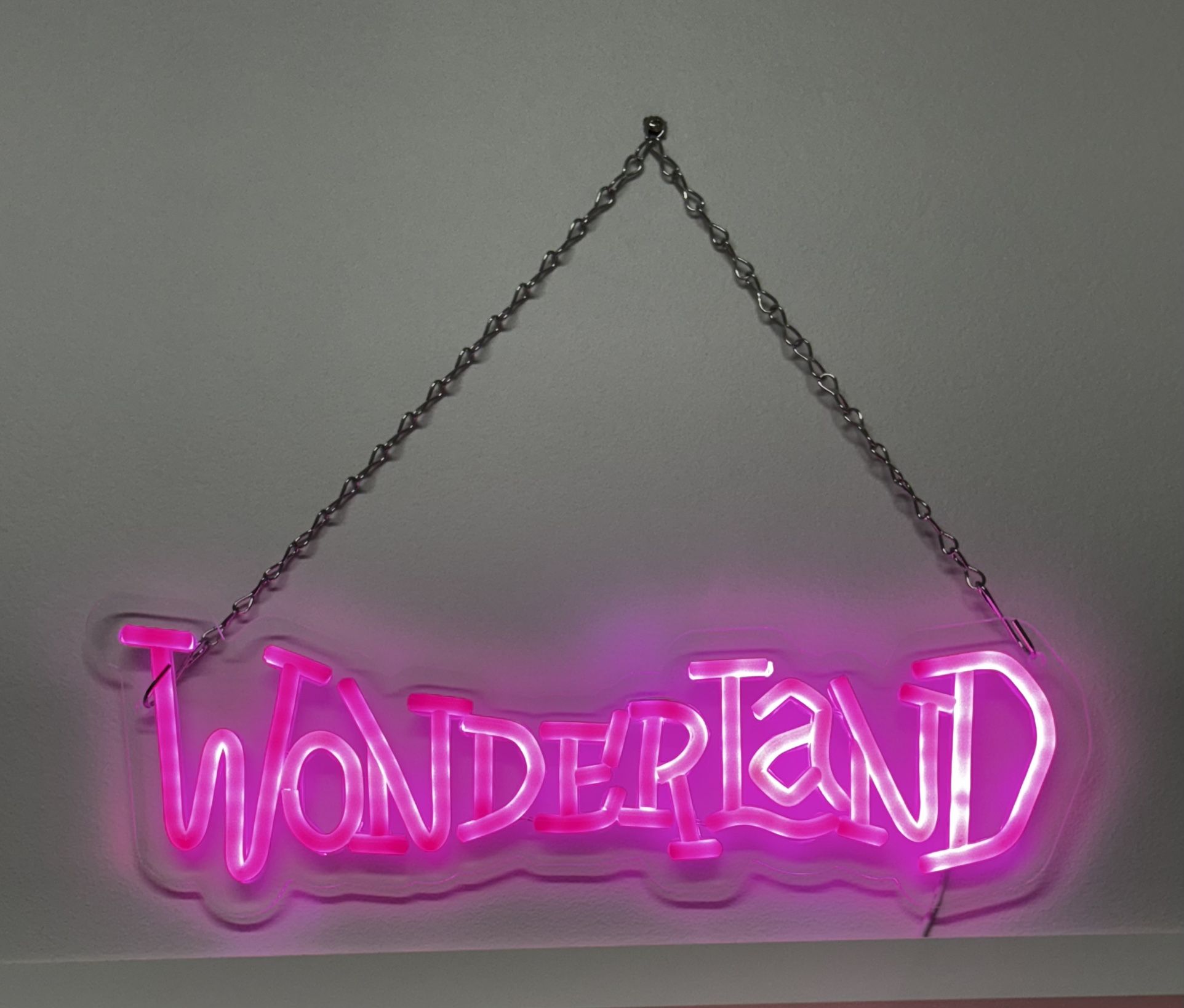 Wonderland Neon Sign