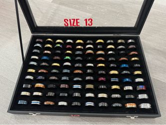MEN’S RINGS, $10 each rings, available all sizes (please see attached pictures and video)