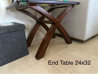 Modern Espresso End Table