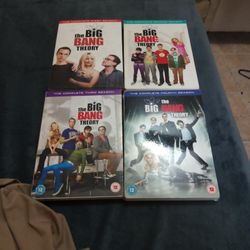 The Big Bang Theory The Complete First Four Seasons On Dvd. 