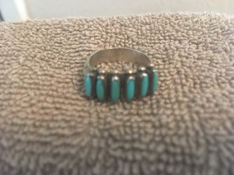 NATIVE AMERICAN TURQUOISE RING