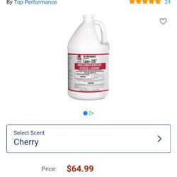 Top Performance 256 Disinfectant and Deodorizer, 1-gallon bottle, Cherry