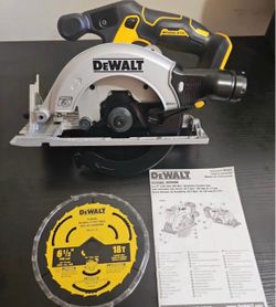 DeWalt 20V 6.5” Brushless Circular Saw (new)
