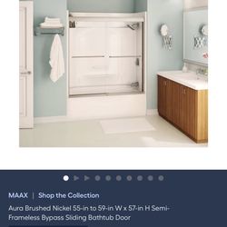 Brand New Never Used Bathtub Shower Door 