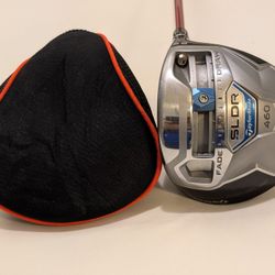 RH MINT TAYLORMADE SLDR 460 DRIVER 10.5* MATRIX VELOX T 69G.       S. FLEX GRAPHITE SHAFT W/ New Golf Pride Grip Including a New Domestic Head Cover 