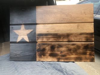 Rustic Style Texas Flag