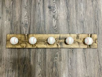 Baseball Hat Rack 3/4” X 3.5” X 24”