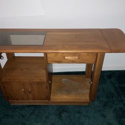 BROYHILL all Wood Sofa Table