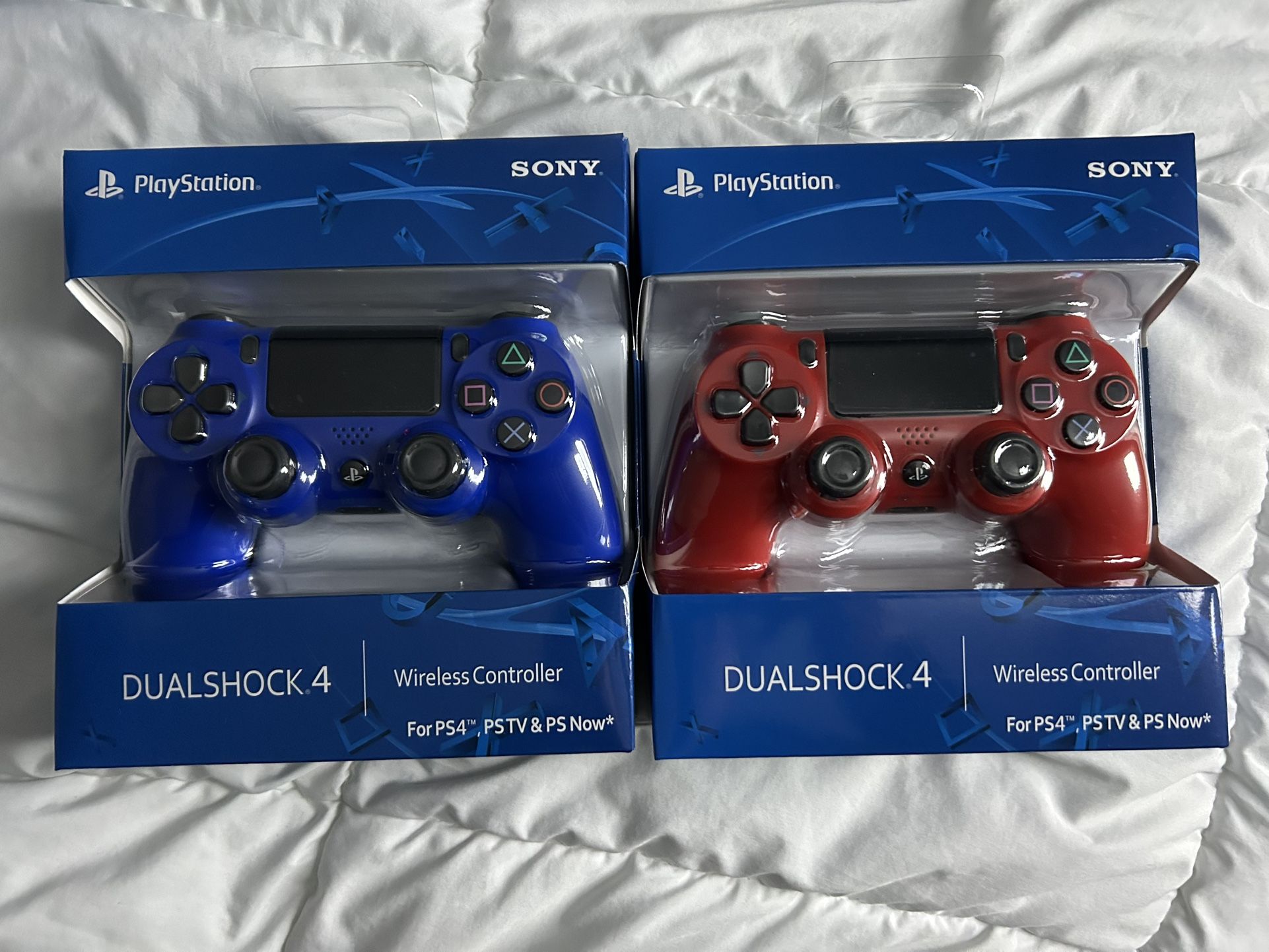 PlayStation 4 Controller Blue/Red