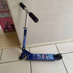 Blue Scooter 