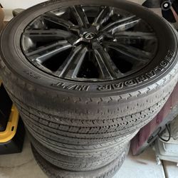 21” Used Lexus LX570 5x150 Fits Toyota Sequoia And Toyota Tundra 