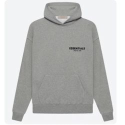 Essentials Grey Hoodie