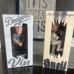 2025 Vin Scully & Blake Snell bobble heads