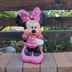 Minnie Mouse Pink Dress Piggy Banks 