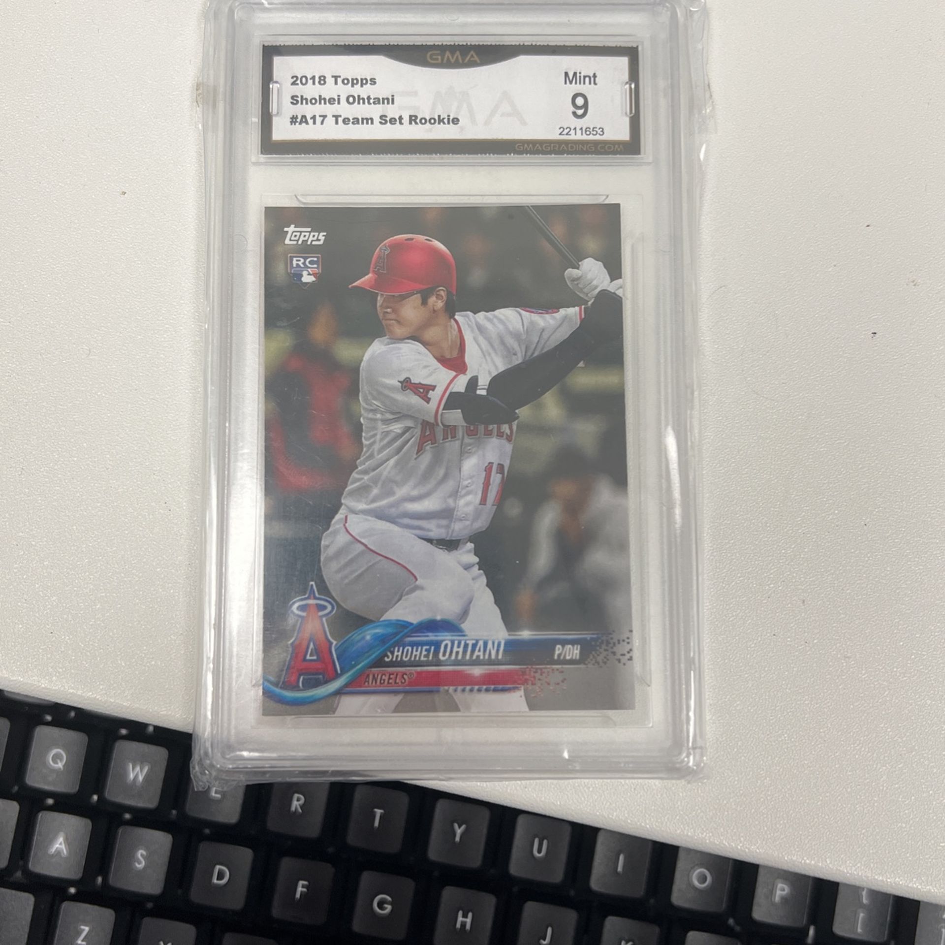 Shohei Ohtani Rookie card GMA 9