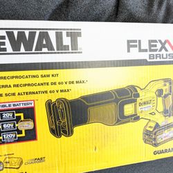 60V Max DeWalt FLEXVOLT Reciprocating Saw Combo Kit 
