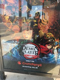 Demon Slayer Movie Poster HUGE