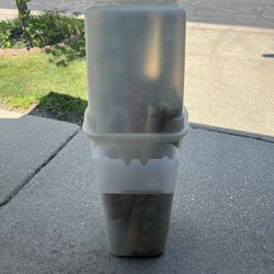 Plastic Storage Container for Wrapping Paper and Crafting Supplies 41”
