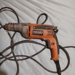 Rigid Heavy-Duty Variable Speed Reversible Corded Drill