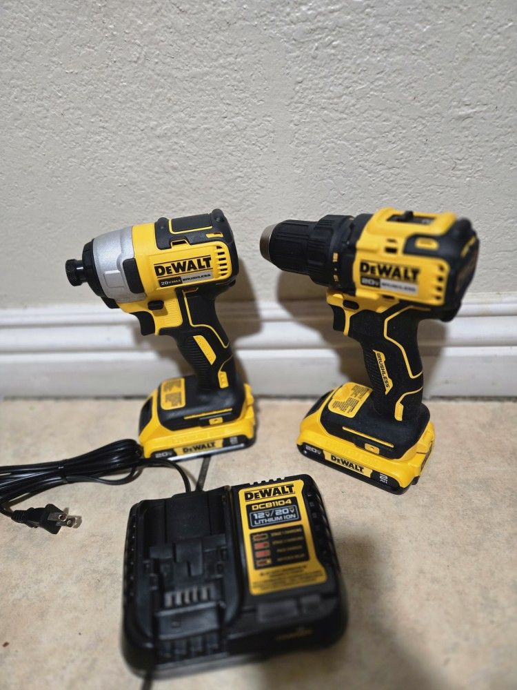 Set Dewalt New Motor Brushless